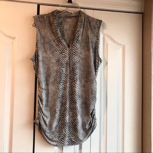 Snake Print Top